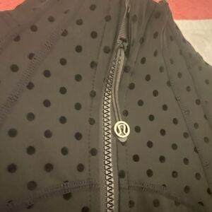 lululemon athletica Black Polka Dot Women's Jacket